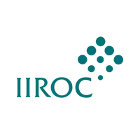 The IIROC logo, which features the text "IIROC" in a teal font and a constellation of teal dots in the upper right.
