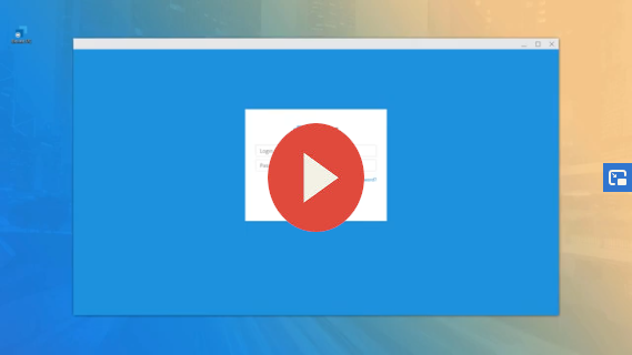 A video thumbnail of the Elevate Technology desktop application.