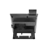 Elevate Technology back view of the black Polycom VVX 250 desk phone showing the base and stand attachment.
