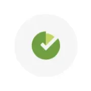 Icon representing increased reliability and uptime delivered by Elevate Technology hosted PBX solutions.