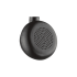 Elevate Technology close-up of a black headset earcup with a perforated speaker grille.