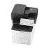 A front-facing view of the ECOSYS MA4000cifx color laser multifunction printer, featuring a 7-inch color touch panel and integrated Elevate Technology to meet professional standards for high-productivity workgroups.