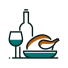 Food service industry icon representing managed IT services and business technology solutions from Elevate Technology.