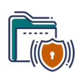 Cybersecurity icon representing Elevate Technology’s managed IT services in Sugar Land, TX, protecting business networks and data.