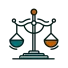 Law firm industry icon representing secure managed IT services and business technology solutions provided by Elevate Technology.