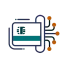 Financial services icon representing secure managed IT services and business technology solutions delivered by Elevate Technology.
